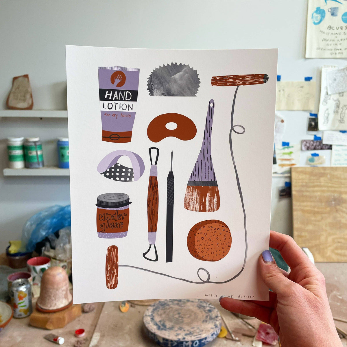 Clay Tools Print