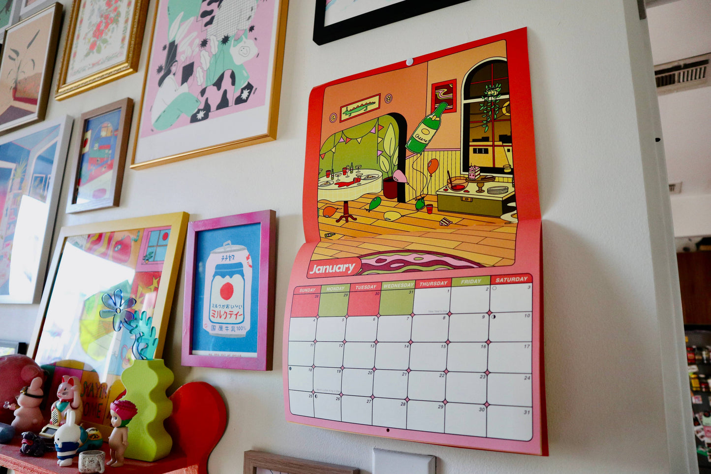 2026 Monthly Wall Calendar