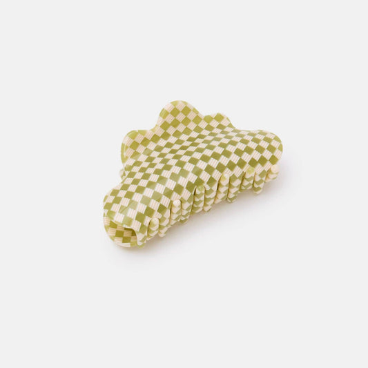 Olive Check Baby Nimbus Claw