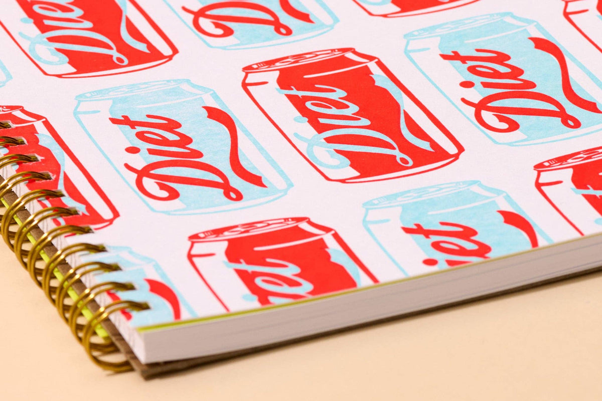 Diet Soda Spiral Notebook