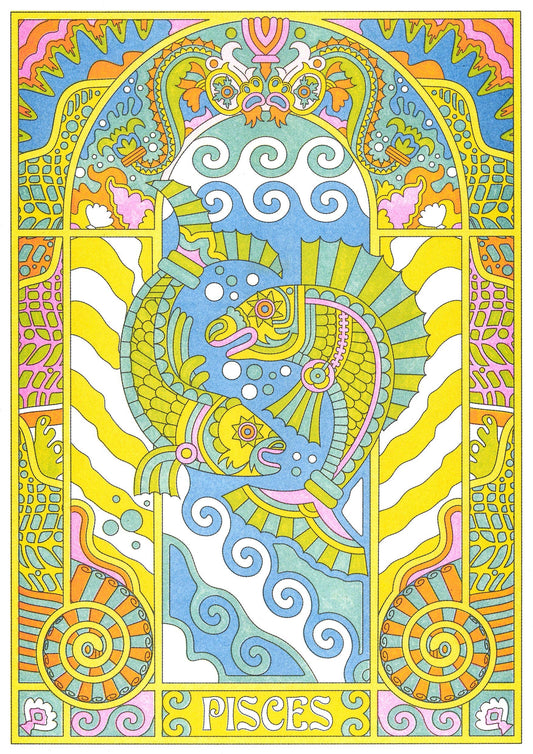 Pisces Astrology print