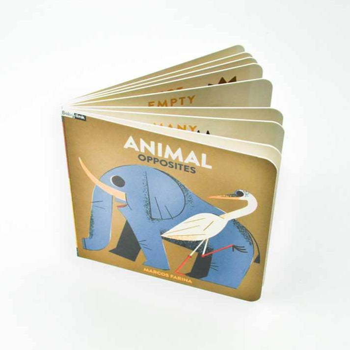 Animal Opposites Board Book