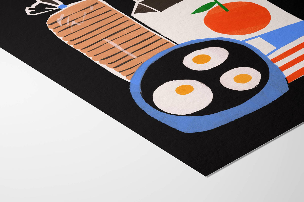 Breakfast print
