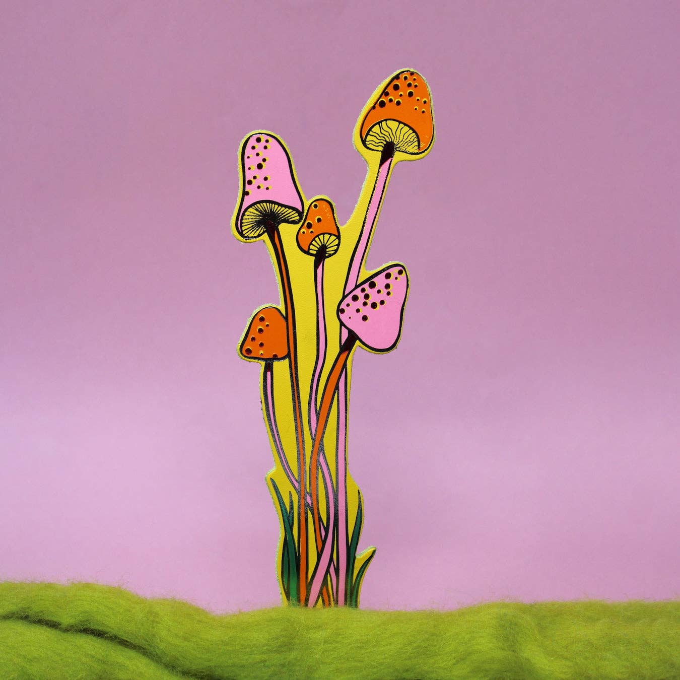 Mushroom Bookmark