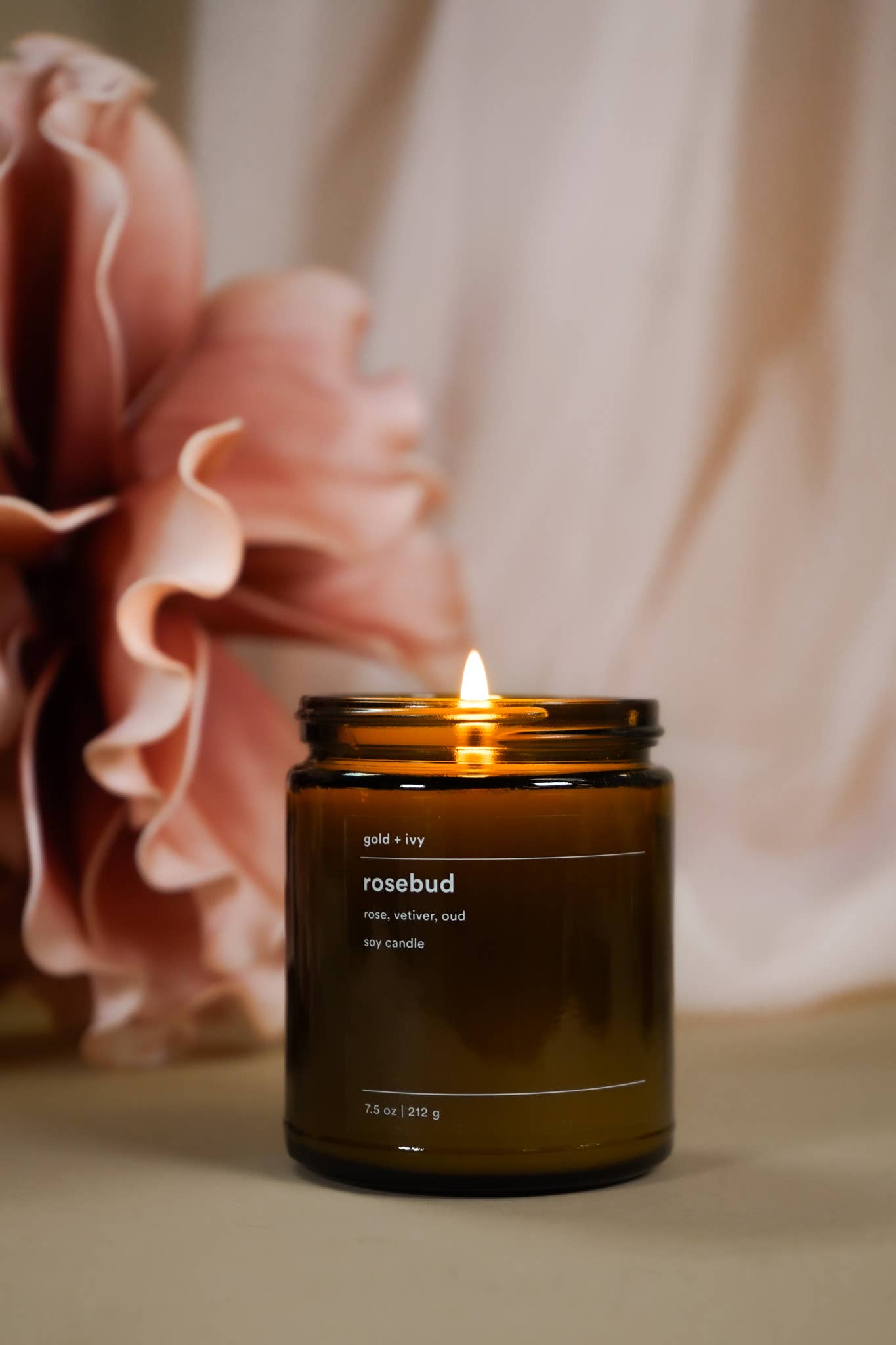 Rosebud Soy Candle