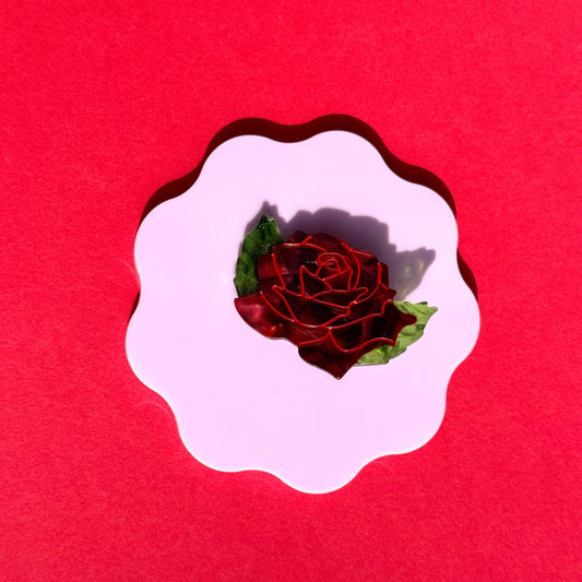 Rose Hair Clip