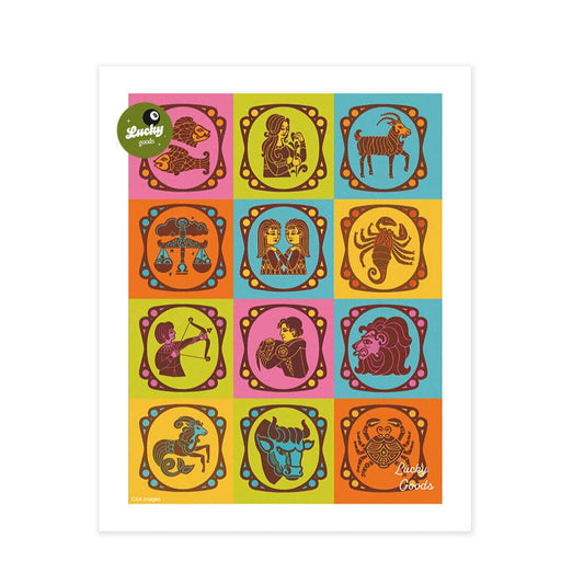 Zodiac Portrait print