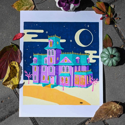 Addams Family Home print