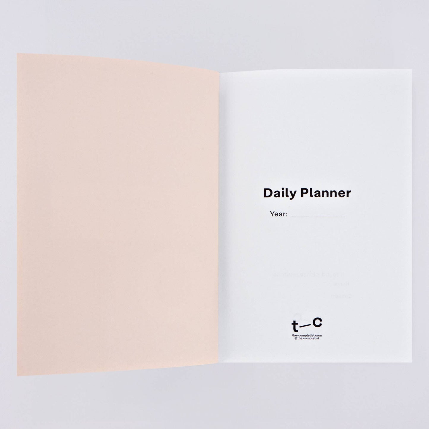 Hildy Undated Daily Planner Book