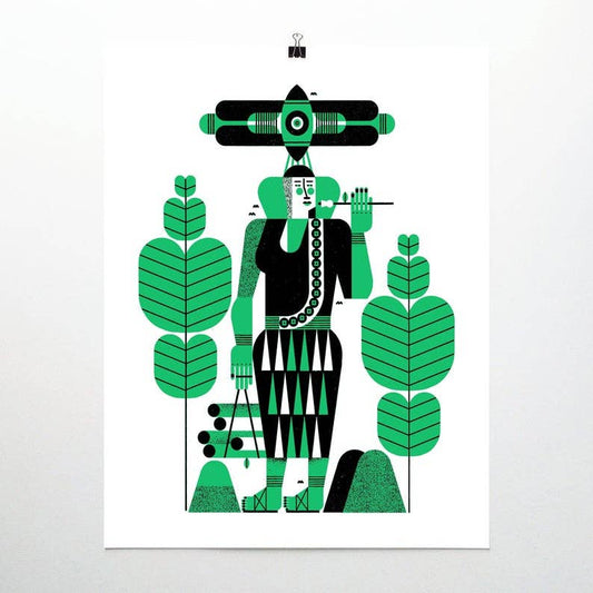Parvarti print