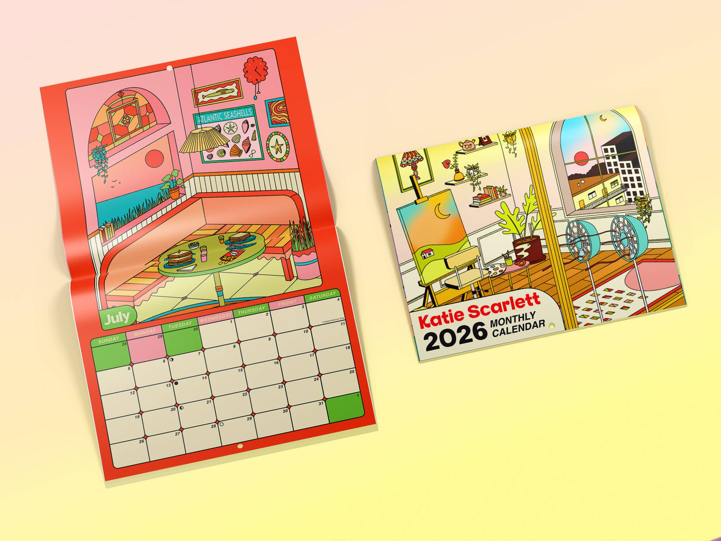 2026 Monthly Wall Calendar