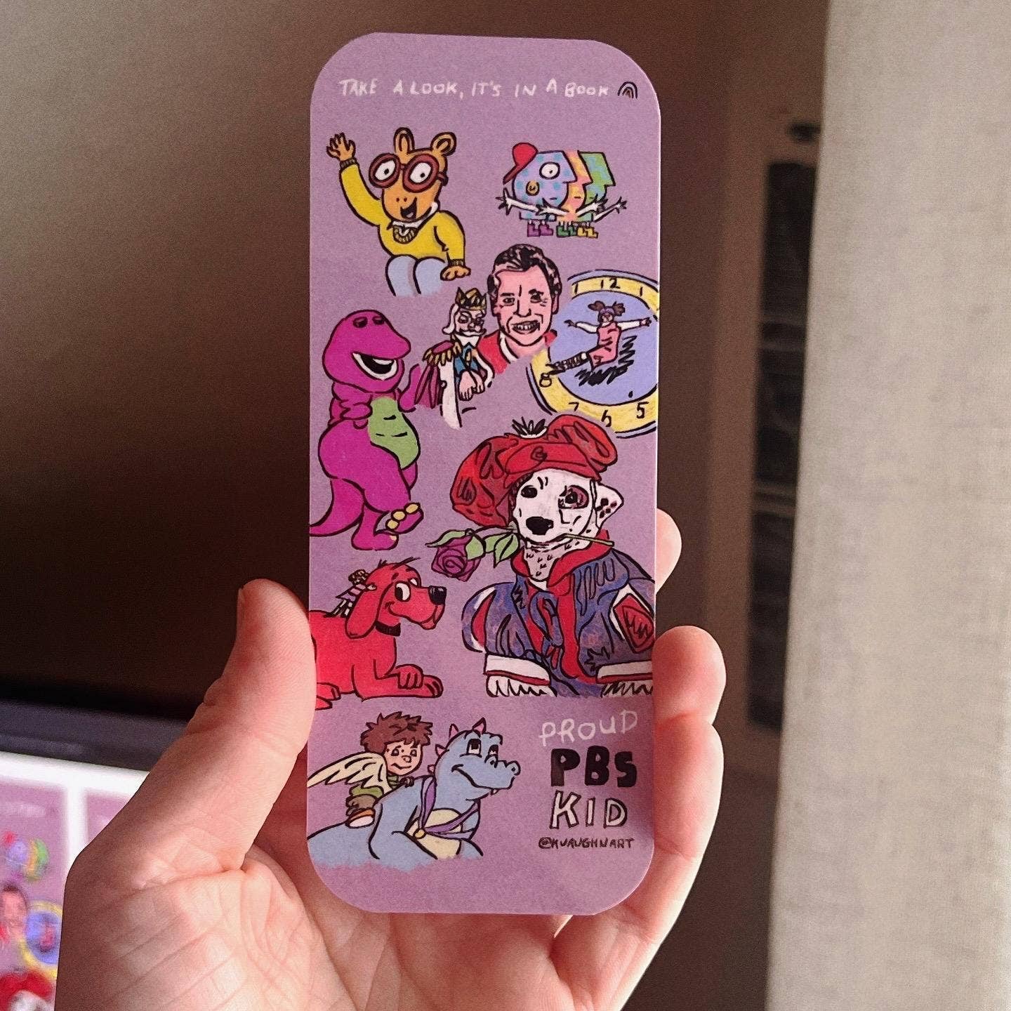 Proud PBS Kid Bookmark