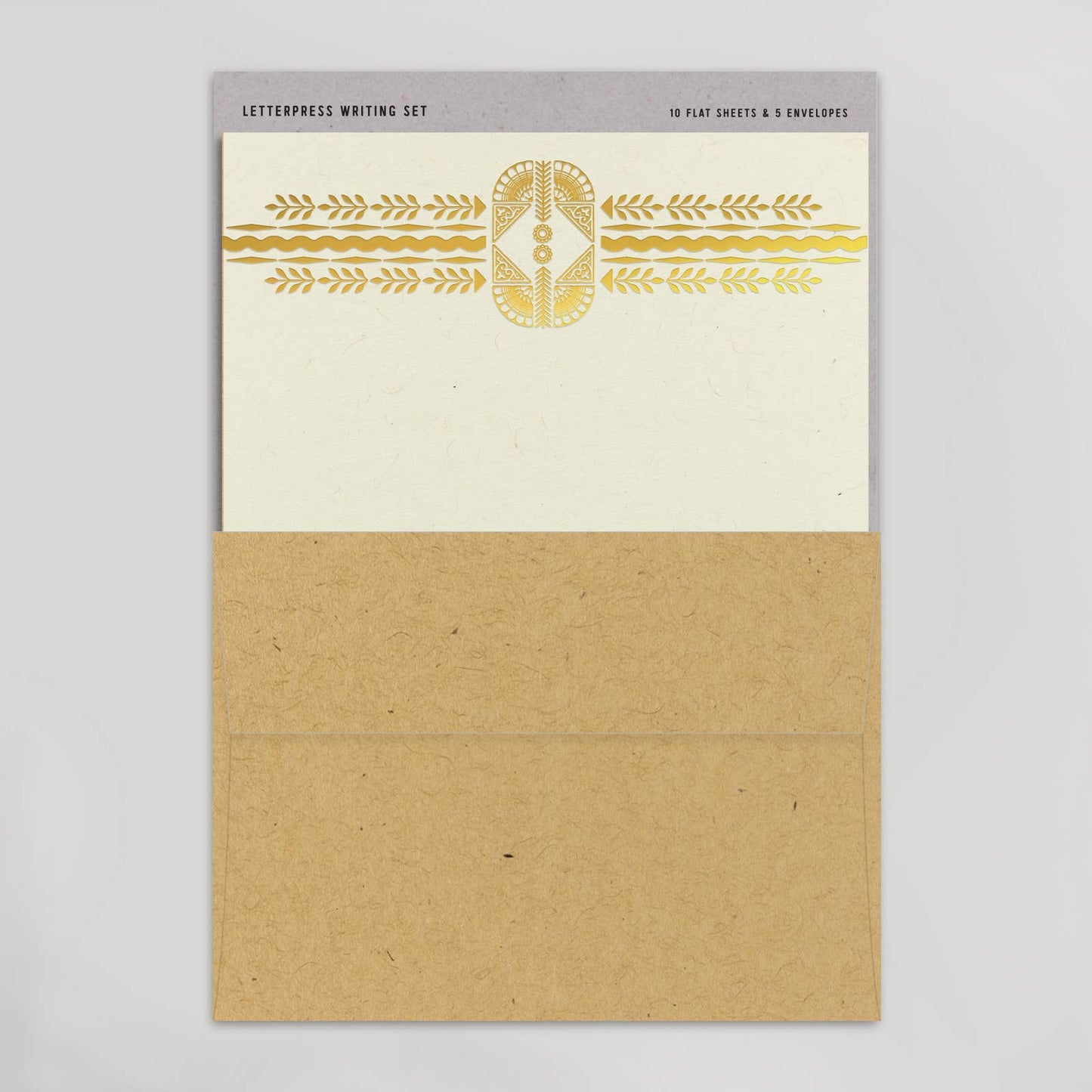 Desert Bloom Letterpress Writing Set