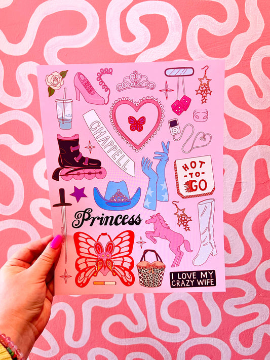 Midwest Princess print