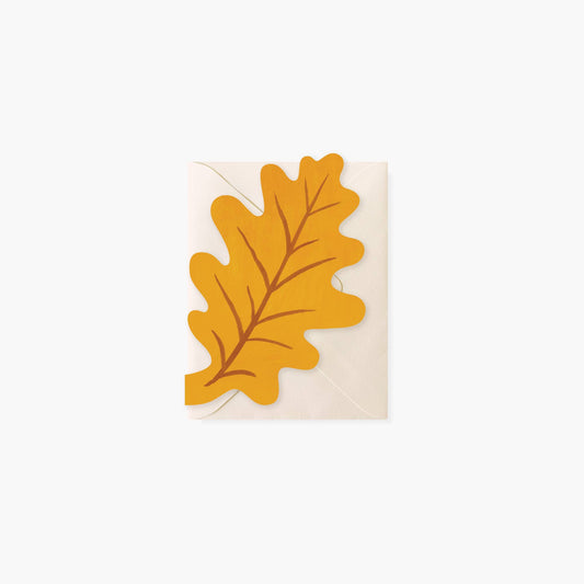 Oak Leaf mini card
