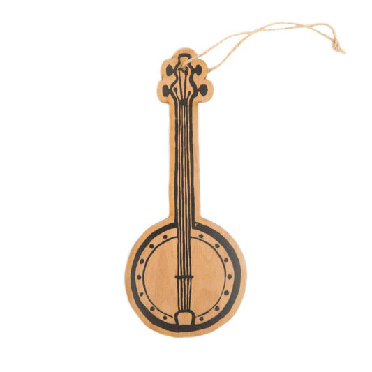 Hatch Banjo Wooden Ornament