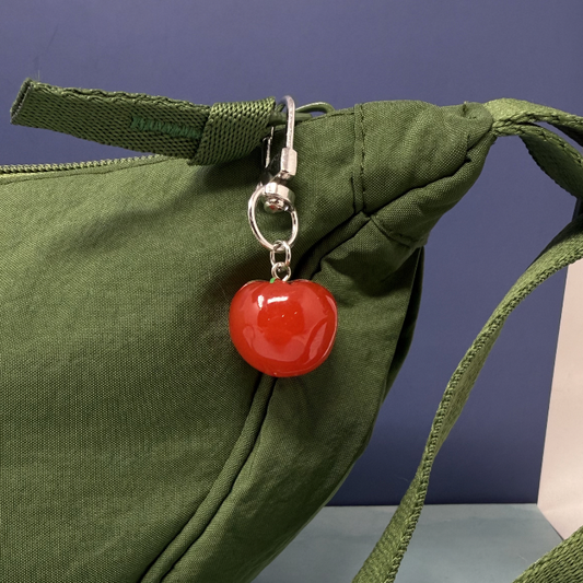 Tomato Bag Charm Keychain