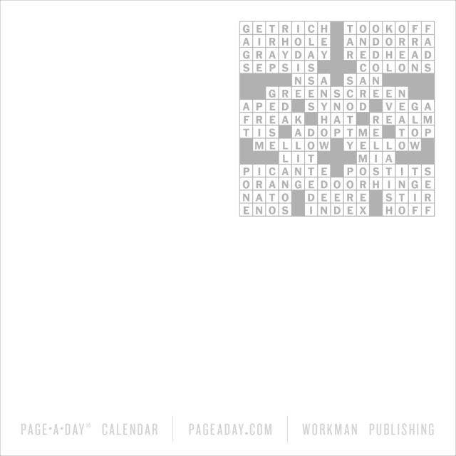 2027 The New York Times Crossword Page-A-Day Calendar