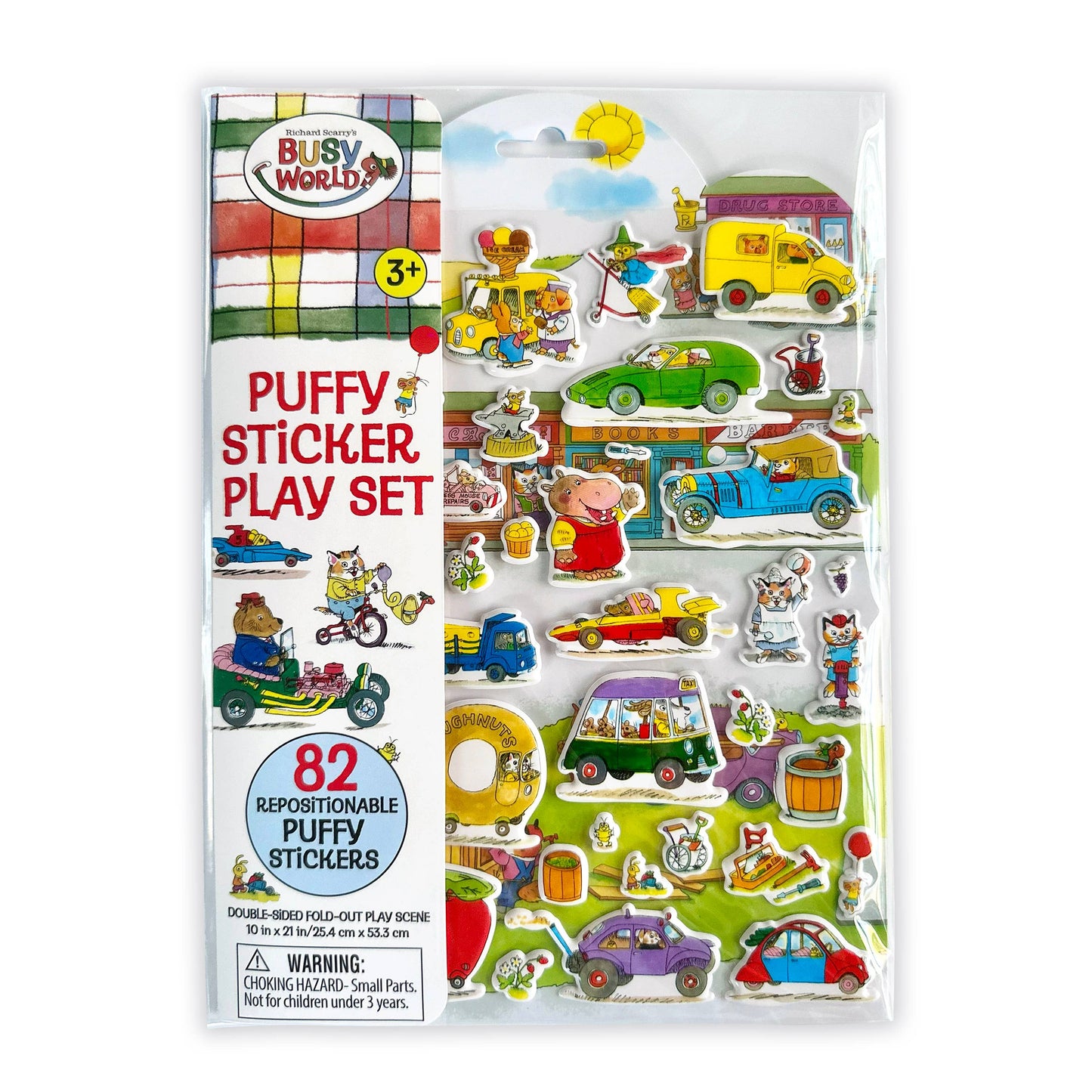 Richard Scarry's Puffy Sticker Play Set