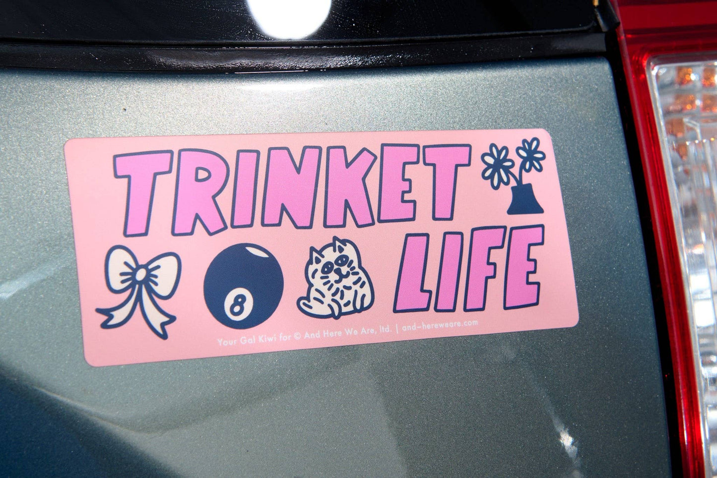 Trinket Life Bumper Sticker