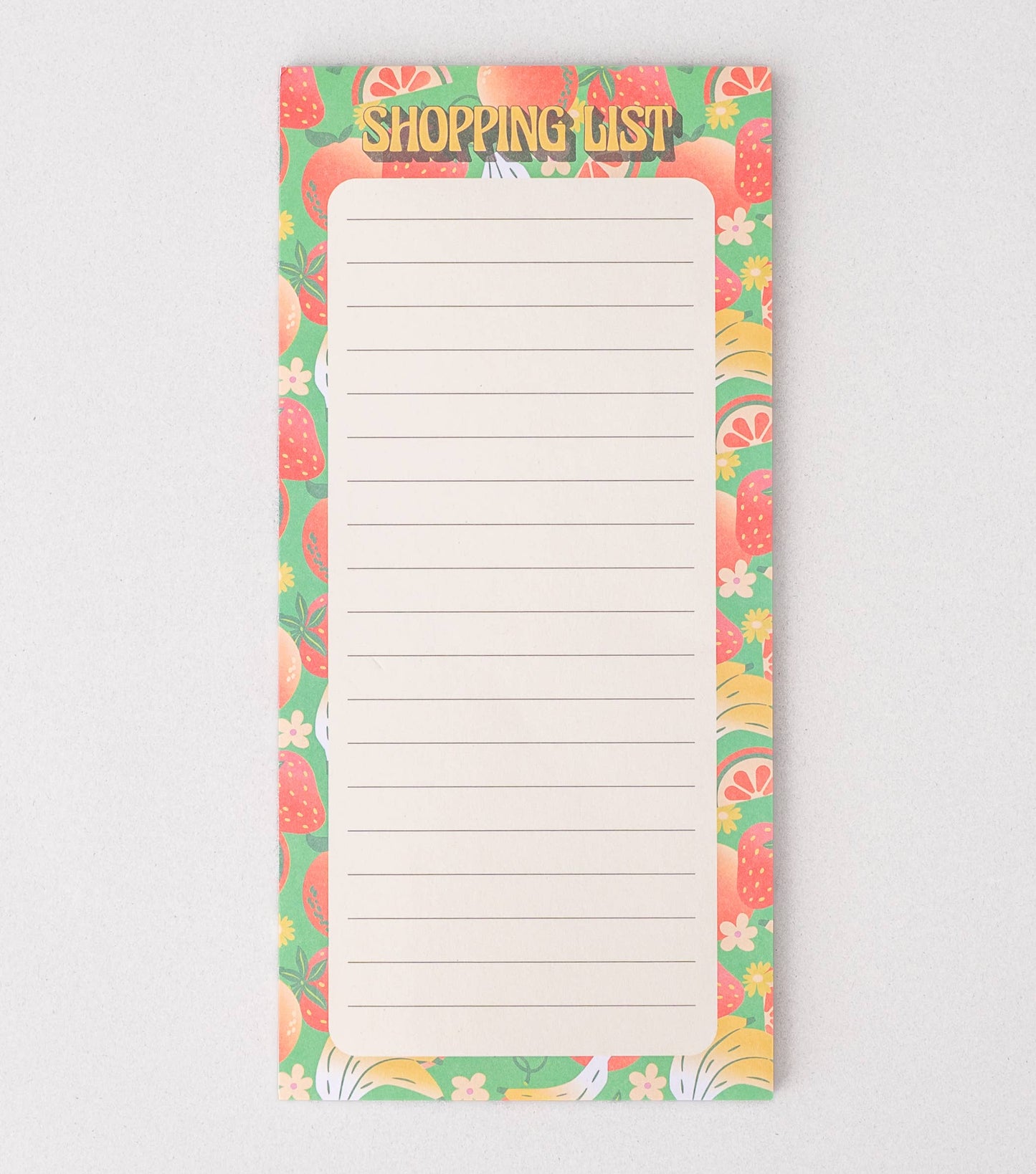 Fruit Magnetic Shopping List
