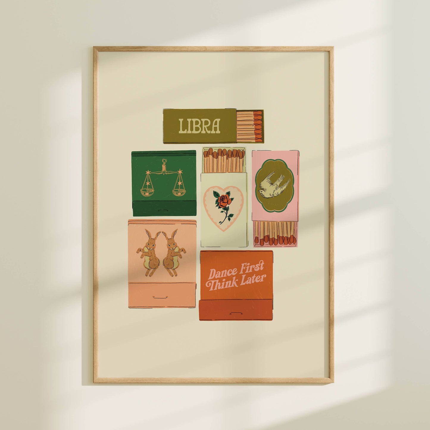 Libra Matchbook print
