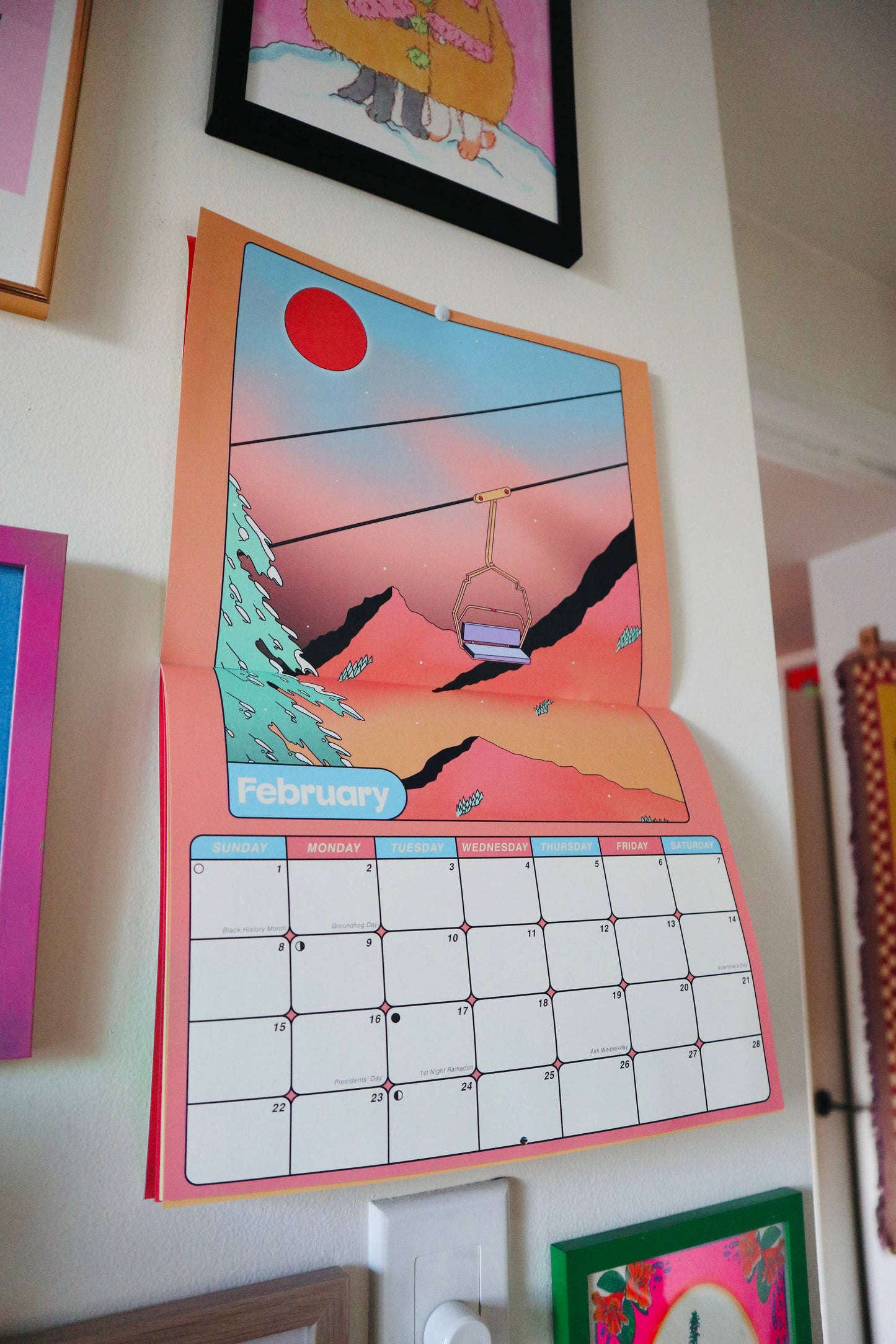 2026 Monthly Wall Calendar