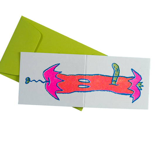 Rotten apple mini card