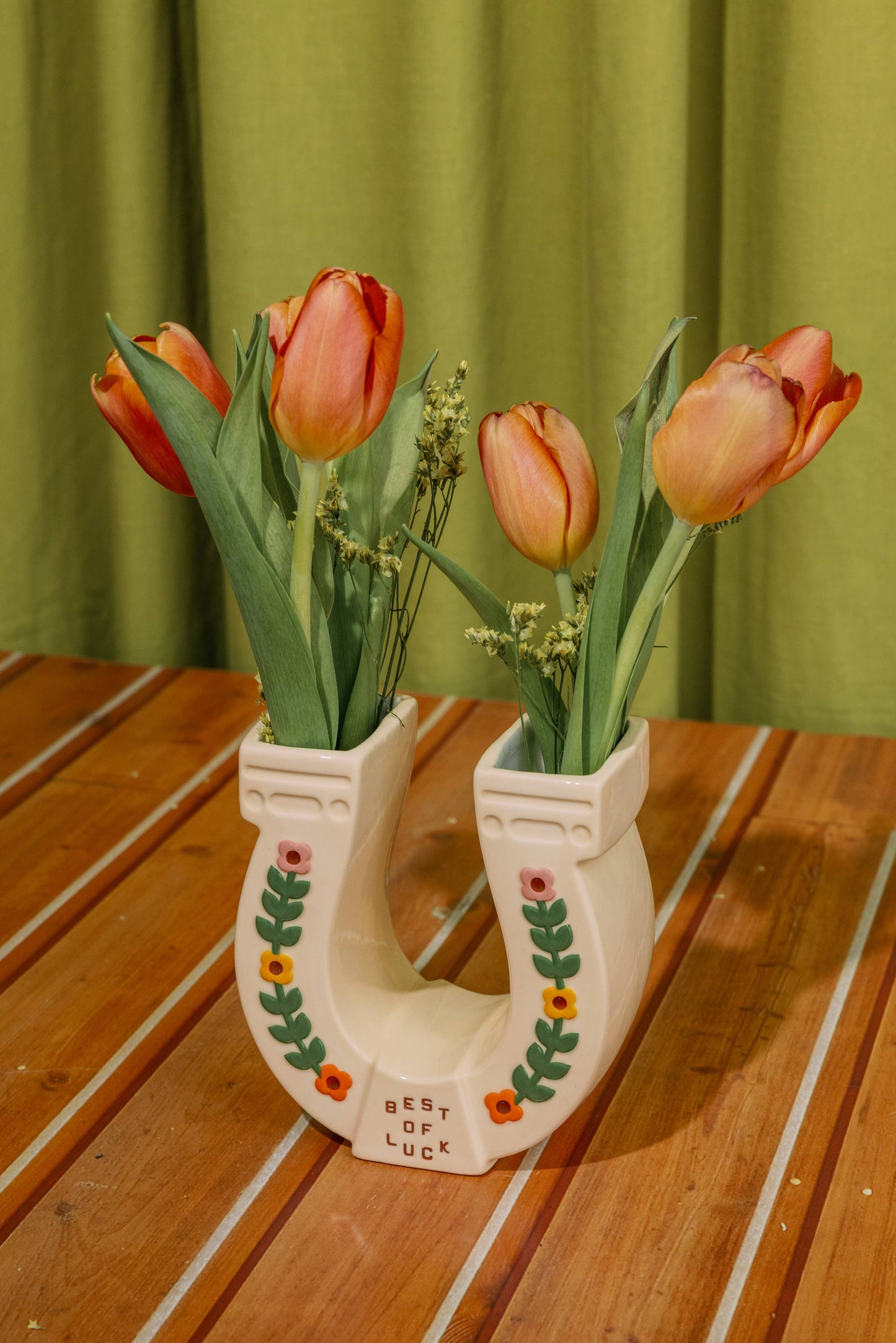 Horseshoe Vase