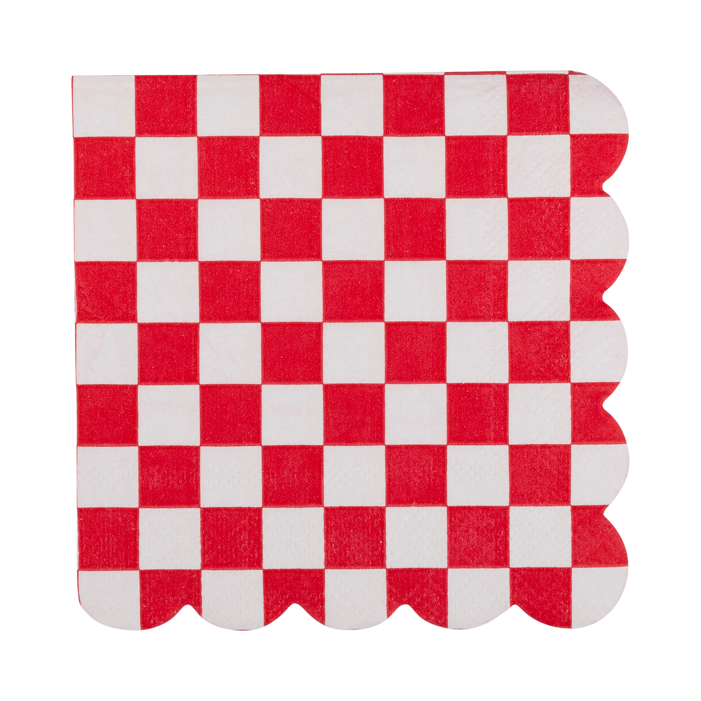 Red Checkerboard Napkins