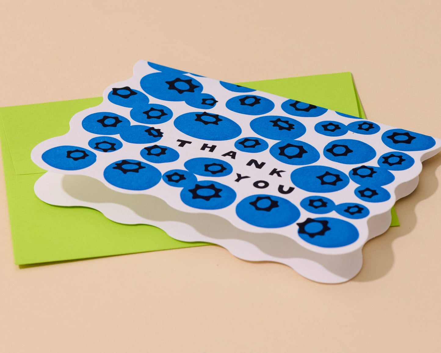 Blueberry Thank You Boxed Cards
