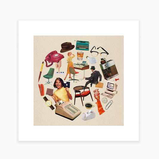 9 to 5 print