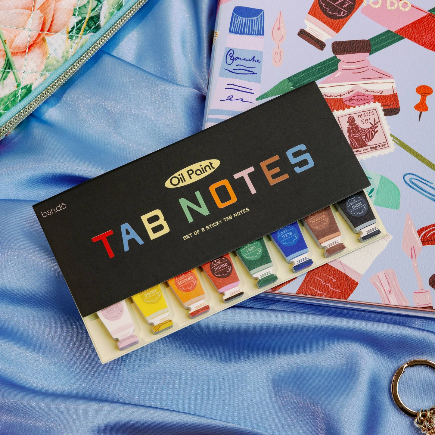 Oil Paint Sticky Tab Notes