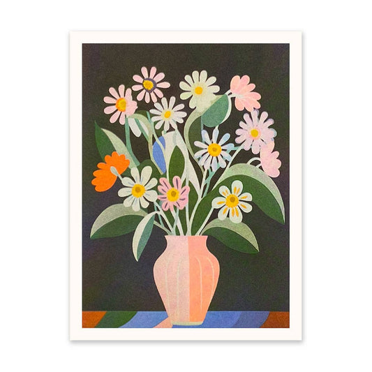 Daisies In Vase