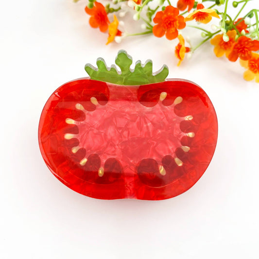 Half Tomato Hair Claw
