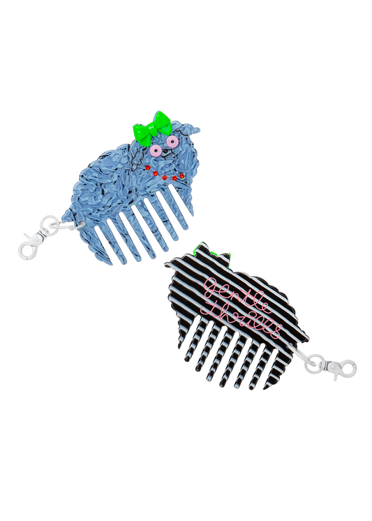 Poodle Comb Bag Charm