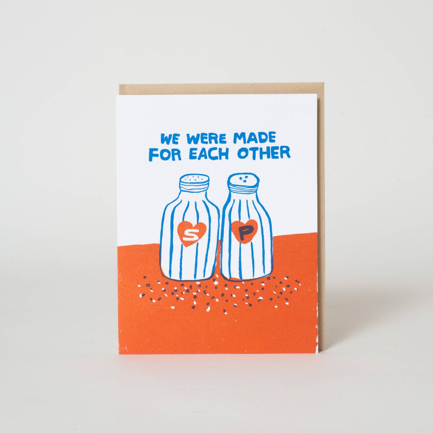 Salt and Pepper Love card