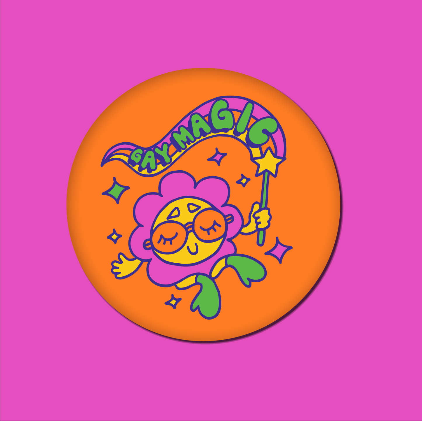 Gay Magic Button
