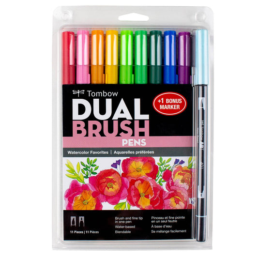 Dual Brush Pen Art Markers