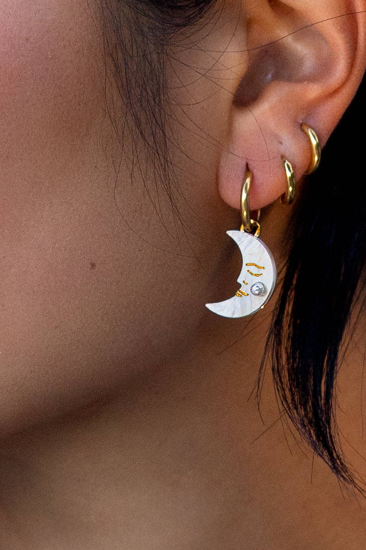 Celestial Hoops Earrings