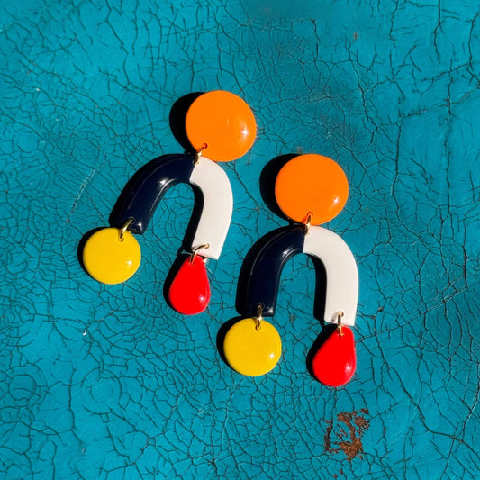 Orange You Happy Earrings