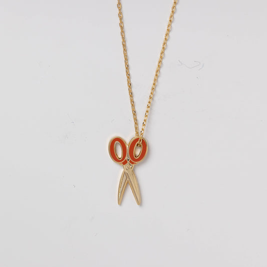 Scissors Pendant Necklace