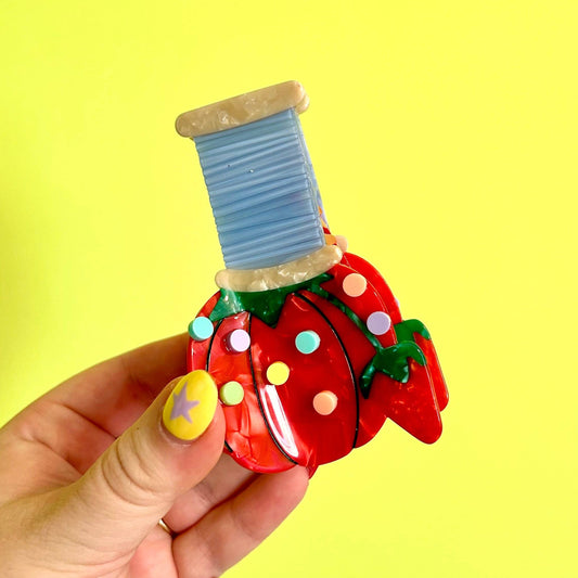 Pin Cushion Hair Claw