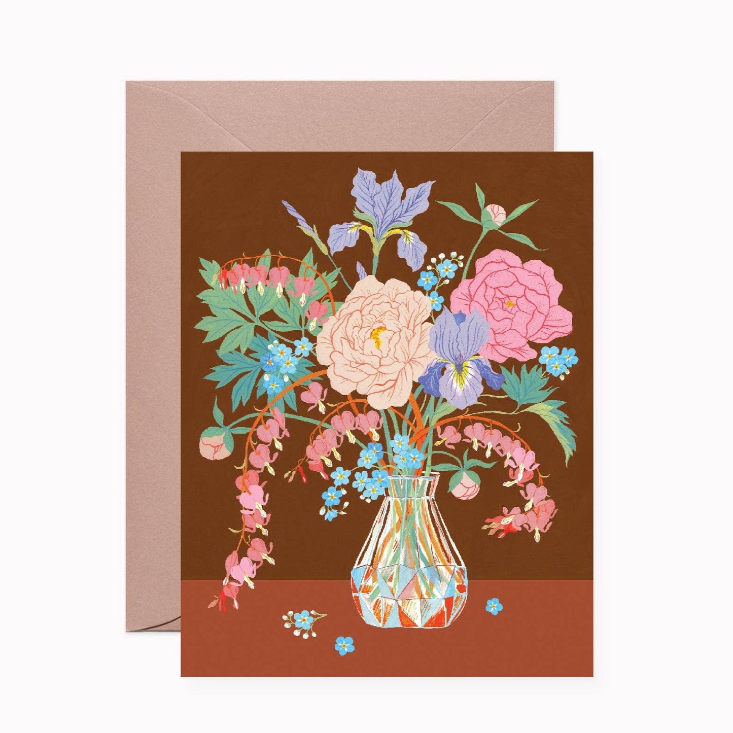 Floral Glass Vase card