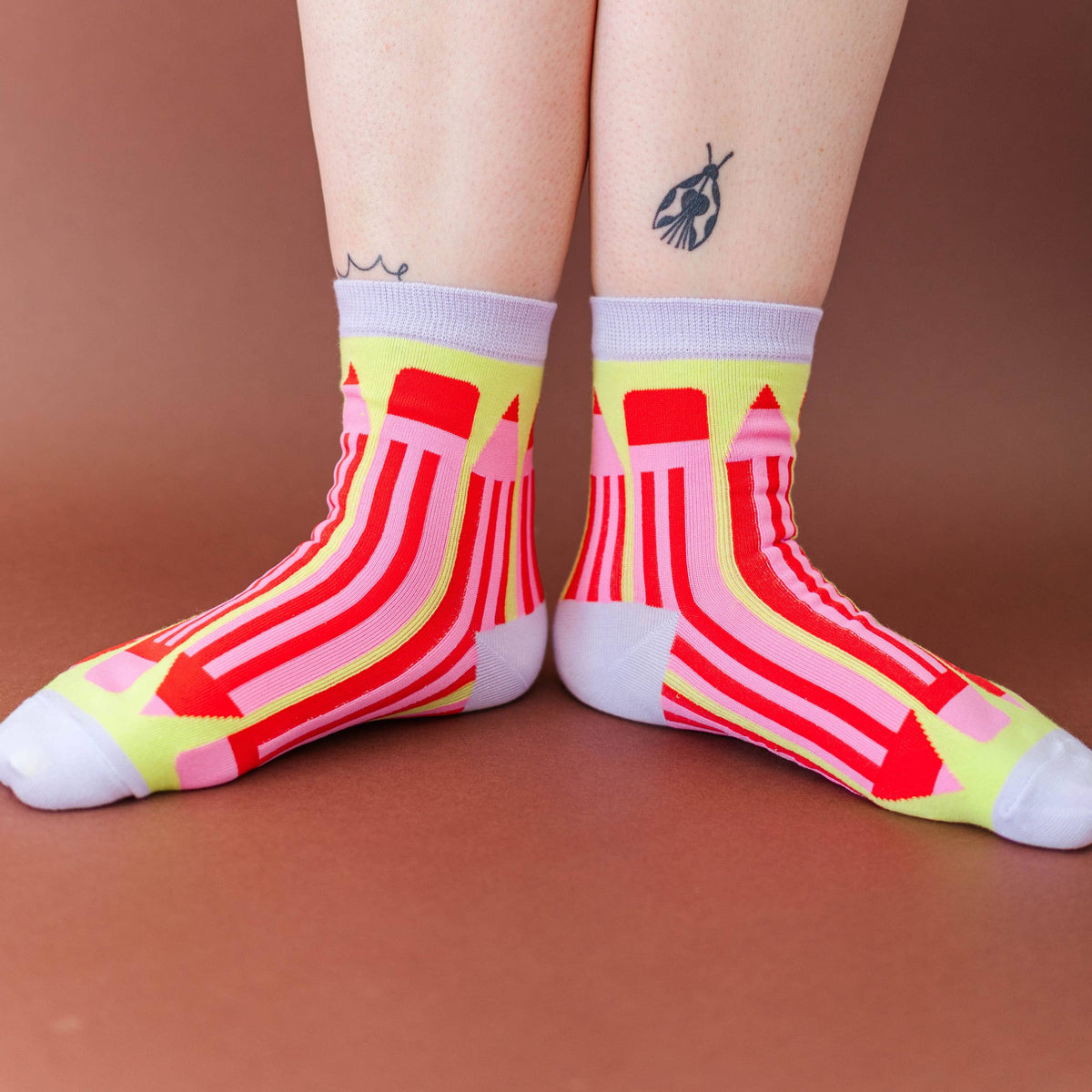 Back To School Pencil Socks