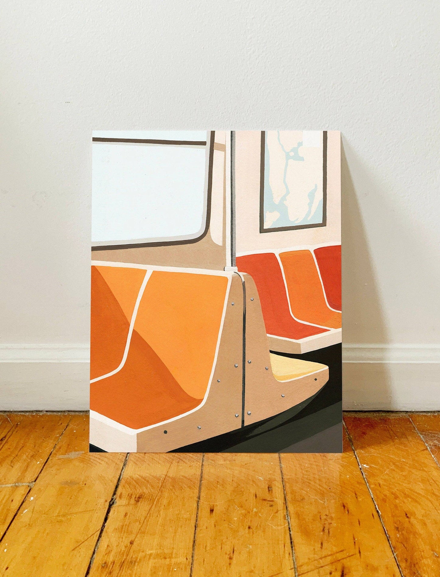 NYC Subway Seats Print