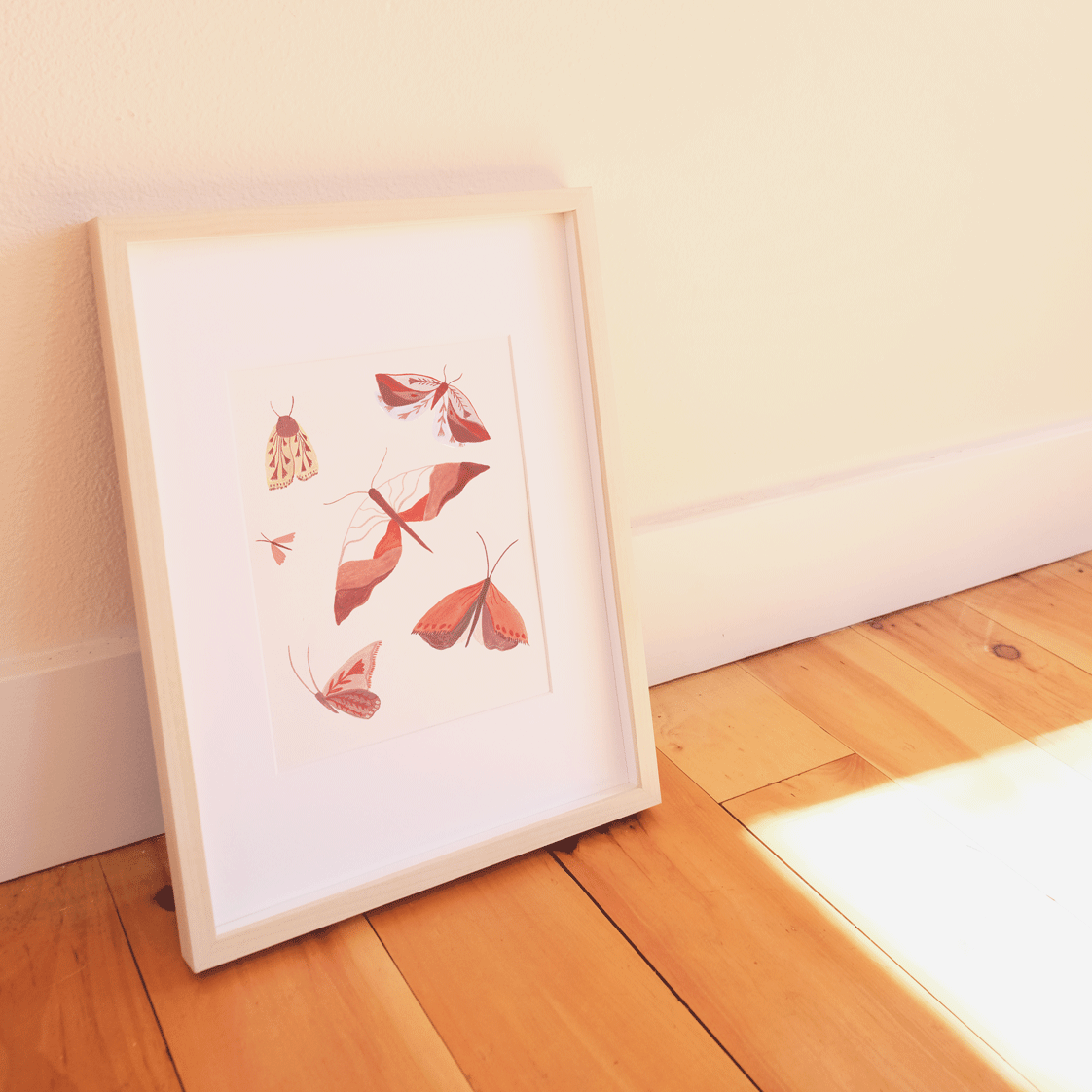 Moth Study Print