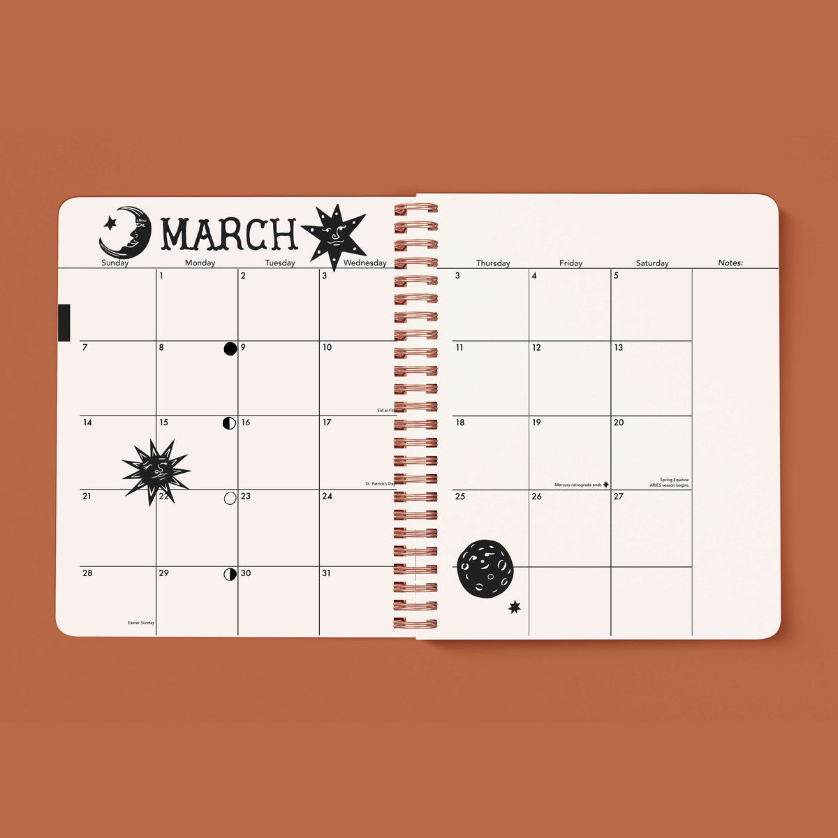 2027 Cosmic Rambler Yearly Planner