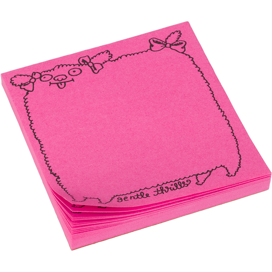 Poodle sticky notes