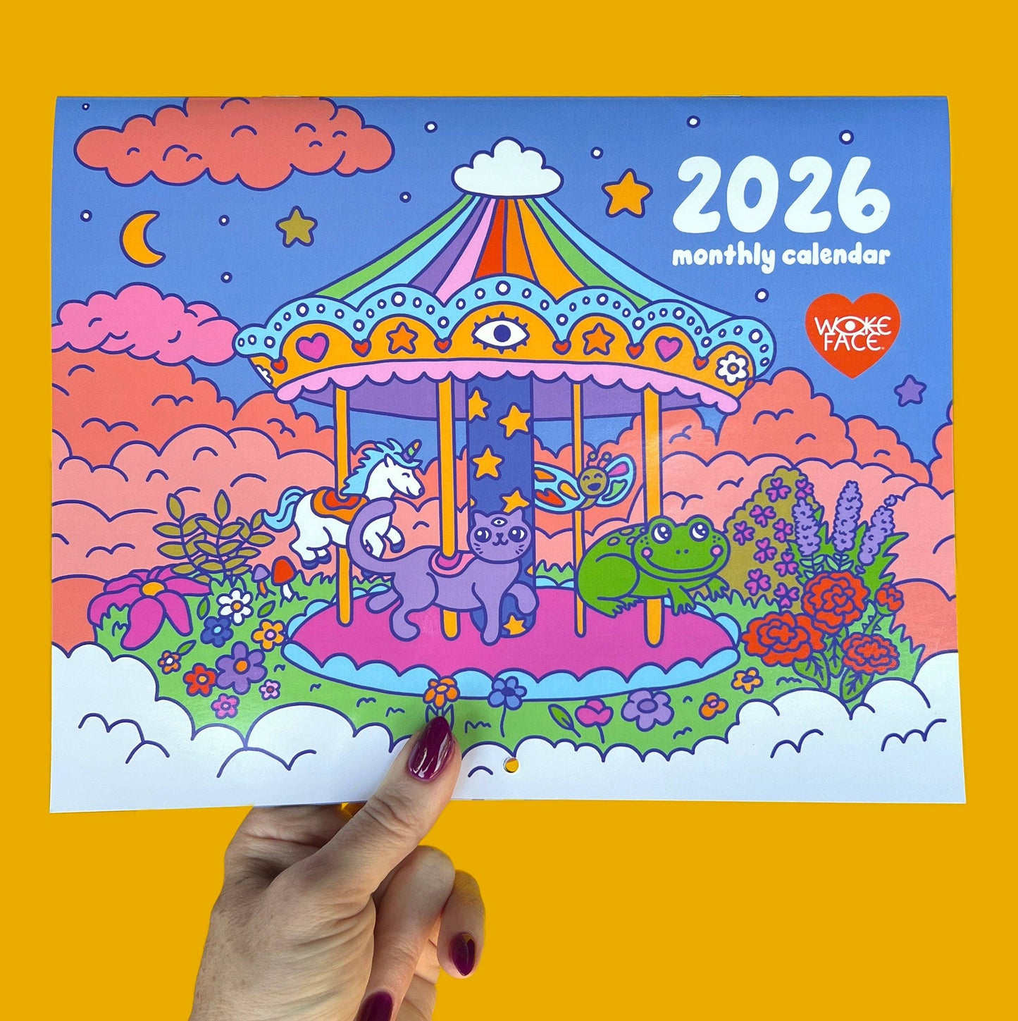 2026 Wokeface Calendar